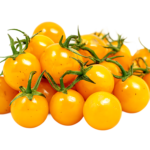 Cherry Tomatoes Round Yellow Pots