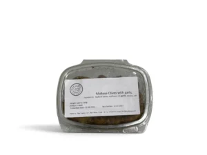 Maltese Olives with Garlic